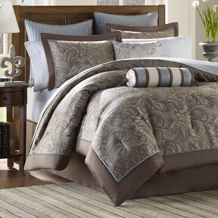 Madison Park Aubrey 12 Piece Comforter Set And Reviews Wayfair